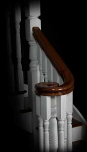 The Washington Staircase with Hardwood volute