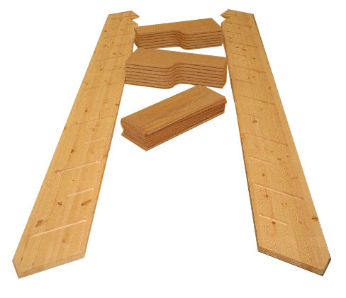 Spacesaver stair kit