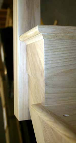cut and mitred string detail