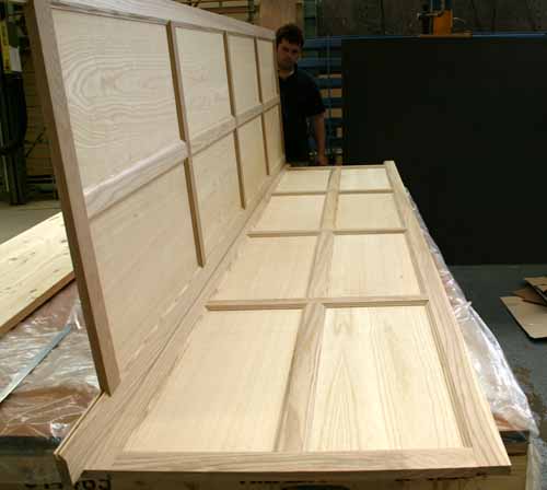 Panelling for under the staircase