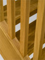 Boston Oak staircase from below