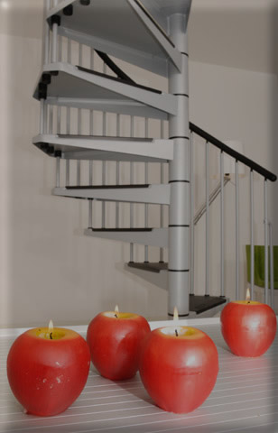 Civic Grey Spiral staircase